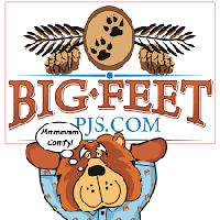 Big Feet Pajama Company logo