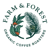 Farm & Forest Organic Coffee Roasters logo