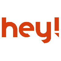 hey! logo